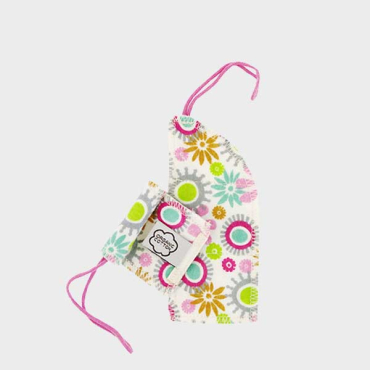 Imse Vimse økologisk stof - tamponer mini - flower 8 pk
