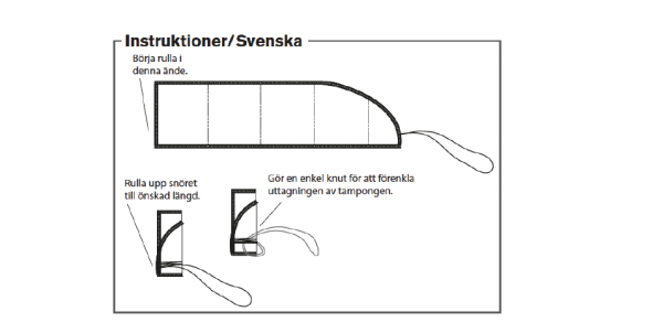 Imse Vimse økologisk stof - tamponer heavy - garden 8 pk