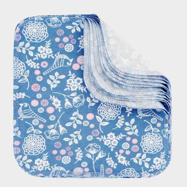 Imse Vimse - økologiske flonelsvaskeklude 12 stk - garden