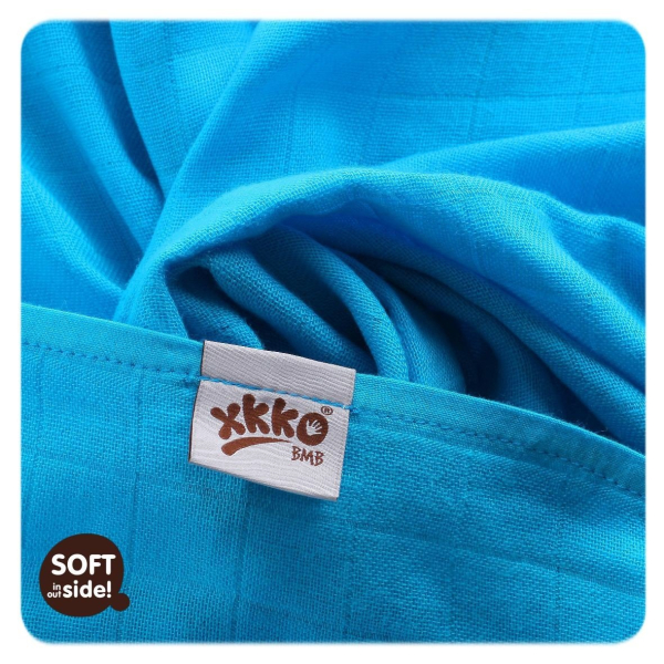 XKKO Bambus gylpeklude 70x70cm - Ocean Mix