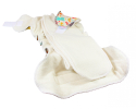 Petit Lulu - maxi night fluffy organic - velcro - little dolphins
