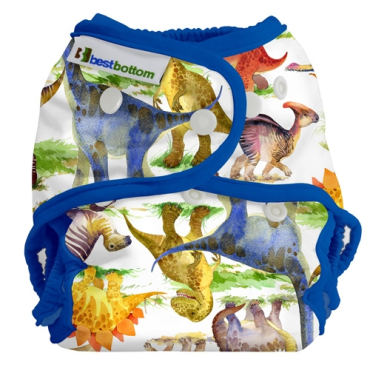 Best Bottom AI2 - onesize cover + 3 indlæg - dino mite