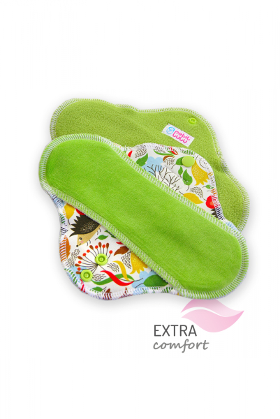 Petit Lulu - dagsbind med velour SLIM - autumn hedgies