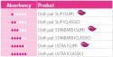 Petit Lulu - natbind med velour SLIM - circles