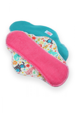 Petit Lulu natbind med velour CLASSIC - cat meadow