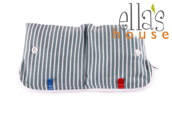 Ella's House wetbag til bind - stripes blue