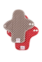 Ella's House dagsbind - økologisk bomuldsjersey - midi dots - 2 stk