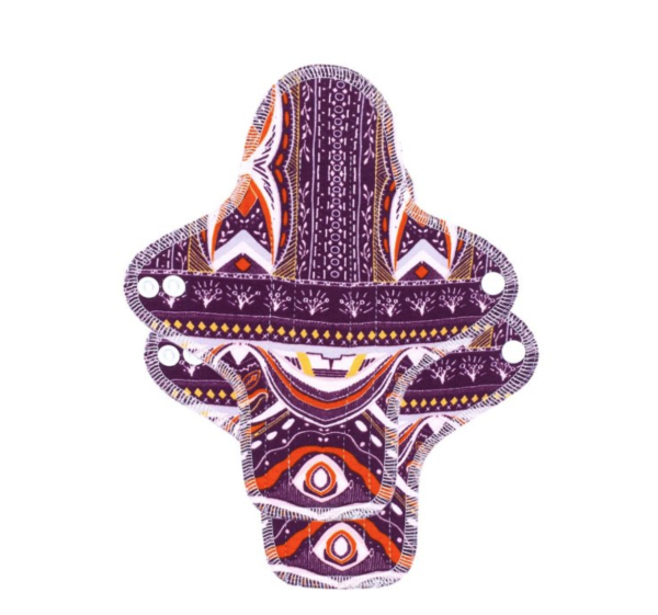 Ella's House dagsbind - økologisk bomuldsjersey - midi Boho Life - 2 stk
