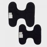 Imse Vimse økologisk stofbind uden knapper - black - mini 3 pk