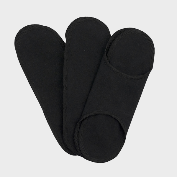 Imse Vimse økologisk stofbind uden knapper - black - mini 3 pk