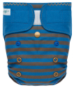 Puppi merino uld cover - onesize SIO - velcro - mythical galleon