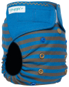 Puppi merino uld cover - onesize SIO - velcro - mythical galleon