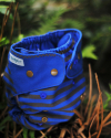 Puppi merino uld cover - onesize - trykknapper - mythical galleon