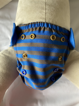 Puppi merino uld cover - mini onesize - trykknapper - mythical galleon
