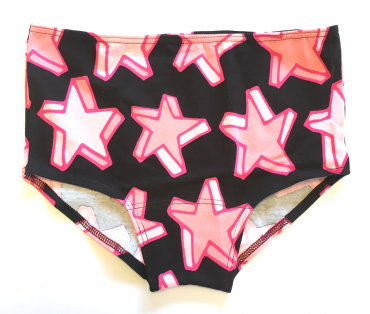 Colorio Organics - high waist trusser - pink stars
