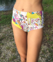 Colorio Organics - high waist trusser - pink stars
