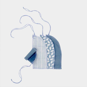 Imse Vimse økologisk stof - tamponer mini - denim 8 pk
