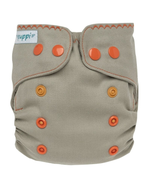 Puppi merino uld cover - onesize - trykknapper - summer wind

