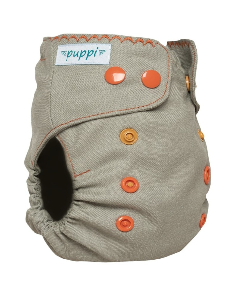 Puppi merino uld cover - onesize PLUS - trykknapper - summer wind
