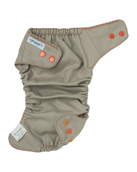 Puppi merino uld cover - onesize PLUS - trykknapper - summer wind
