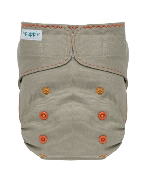 Puppi merino uld cover - onesize PLUS - velcro - summer wind
