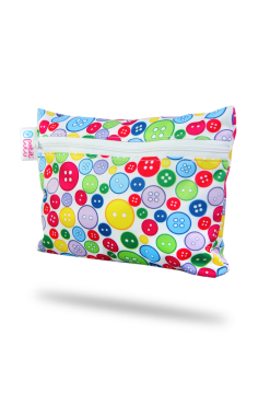 Petit Lulu wetbag - mini - sewing buttons
