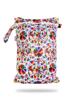 Petit Lulu wetbag med lynlås og strop - folklore
