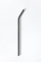 Concept Zero - glassugerør med knæk - 1 stk - grå