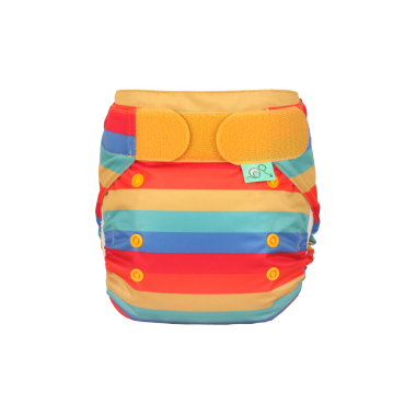 Totsbots easyfit STAR - onesize - rainbow stripe
