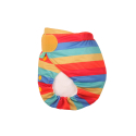 Totsbots easyfit STAR - onesize - rainbow stripe
