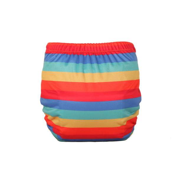 Totsbots easyfit STAR - onesize - rainbow stripe
