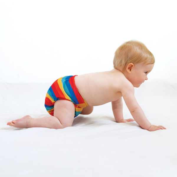 Totsbots easyfit STAR - onesize - rainbow stripe
