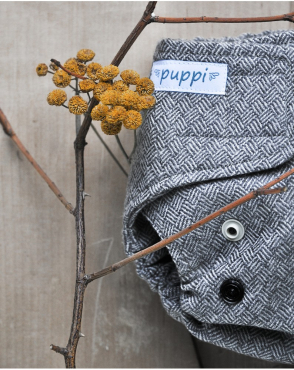 Puppi merino uld cover - mini onesize - velcro - timeless elegance
