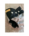 Puppi merino uld cover - onesize - trykknapper - nightfall
