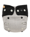 Puppi merino uld cover - onesize - trykknapper - nightfall
