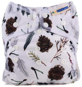 Mother ease - wizard uno organic - AIO onesize - pine

