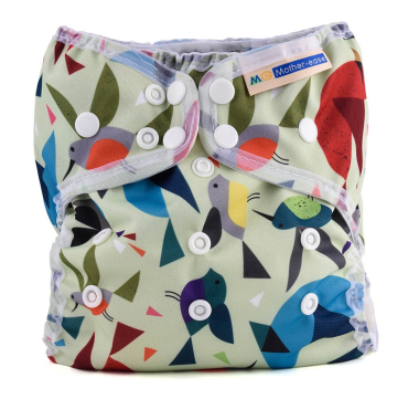 Mother ease - wizard uno organic - AIO onesize - tweet
