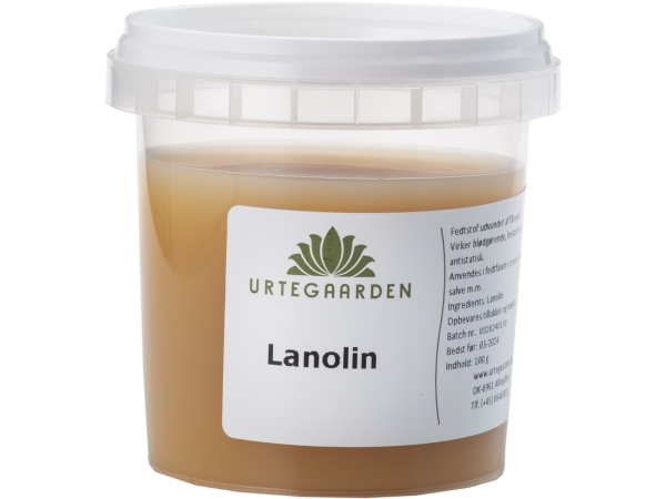 Urtegaardens 100 % ren lanolin - 100 g
