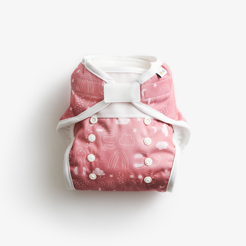 Se Imse Vimse soft cover AI2 - onesize - rusty pink teddy hos Ko og Ko