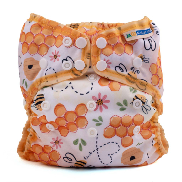 Mother ease - wizard uno organic - AIO onesize - bee kind
