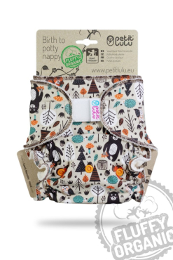 Petit Lulu - MAXI fluffy organic - velcro - forest friends
Petit Lulu - MAXI fluffy organic - velcro - forest friends