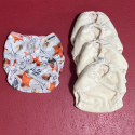 Mother ease - duo - bomuld - AI2 onesize - 4 bleskift

