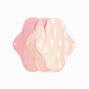 Imse Vimse økologisk stofbind - normal - Pink Sprinkle 3 pk
