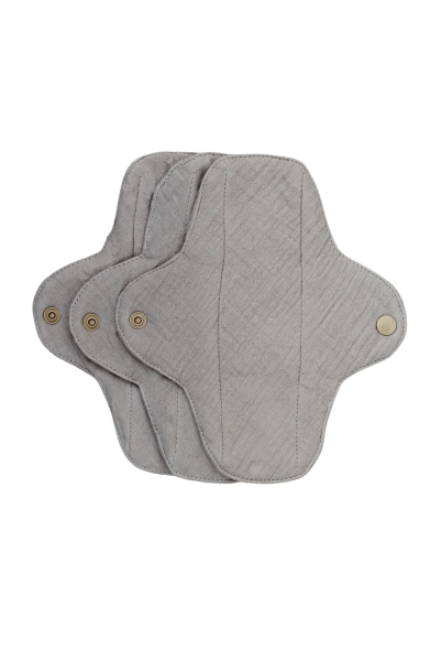 Økologisk bomulds trussebind - sand - 3 pk
