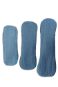 Økologisk bomulds trussebind - ocean blue - 3 pk
