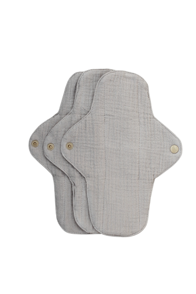Økologisk bomulds trussebind - sand - 3 pk
