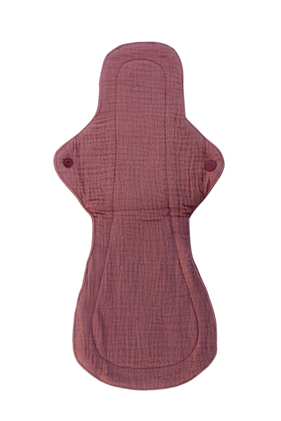 Økologisk bomulds efterfødselsbind - dusty rose - 3 pk
