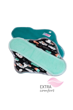 Petit Lulu - dagsbind med velour SLIM - feathers & arrows
