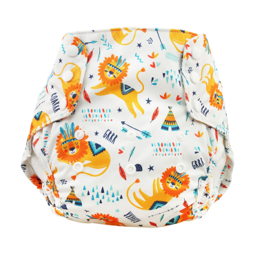 Blümchen XL blecover - knapper - sleepy lion
