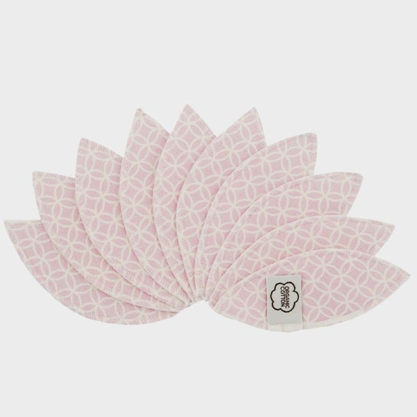 Imse Vimse økologisk labia pads - pink halo - 10 stk
